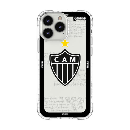 Capinha para celular Atlético-MG - Bordas
