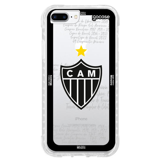 Capinha para celular Atlético-MG - Bordas