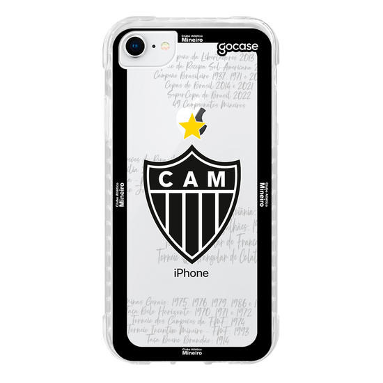 Capinha para celular Atlético-MG - Bordas