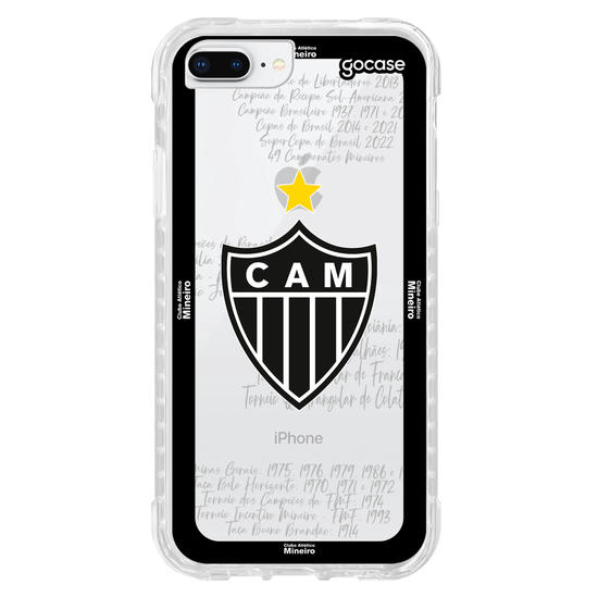 Capinha para celular Atlético-MG - Bordas
