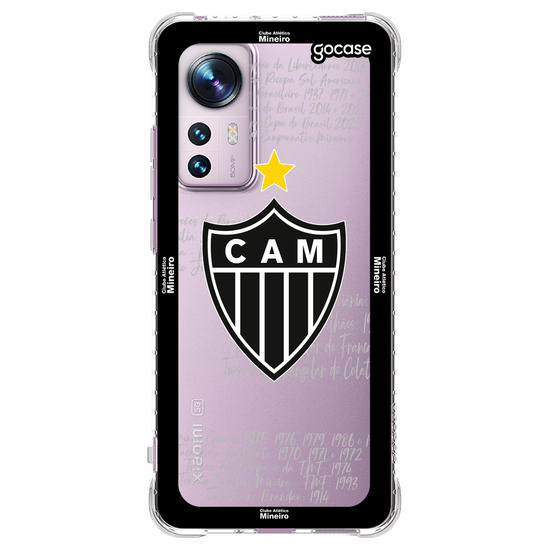 Capinha para celular Atlético-MG - Bordas
