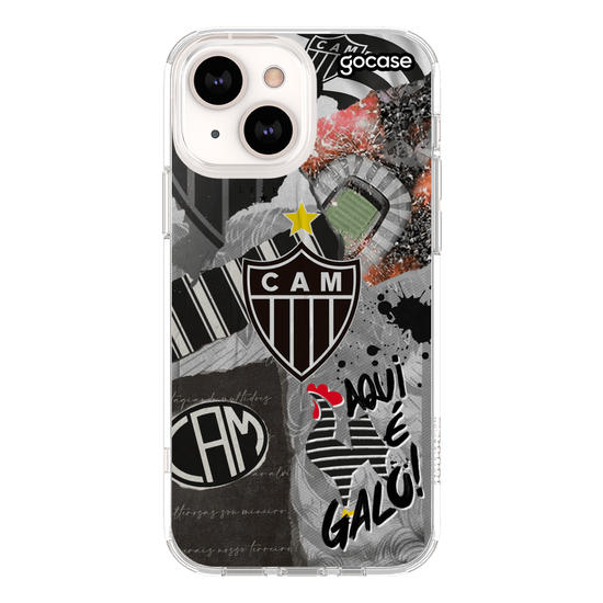 Capinha para celular Atlético Mineiro - Colagem