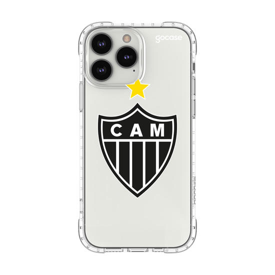 Capinha para celular Atlético-MG - Color Black Escudo