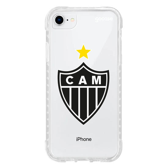 Capinha para celular Atlético-MG - Color Black Escudo