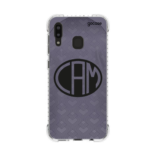 Capinha para celular Atlético Mineiro - Escudo Cinza