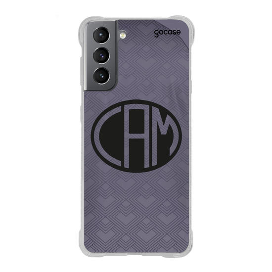Capinha para celular Atlético Mineiro - Escudo Cinza