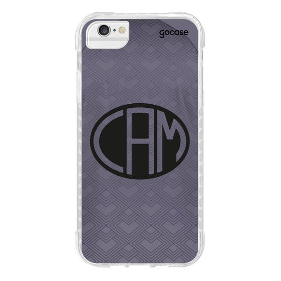 Capinha para celular Atlético Mineiro - Escudo Cinza