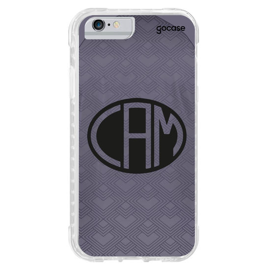 Capinha para celular Atlético Mineiro - Escudo Cinza
