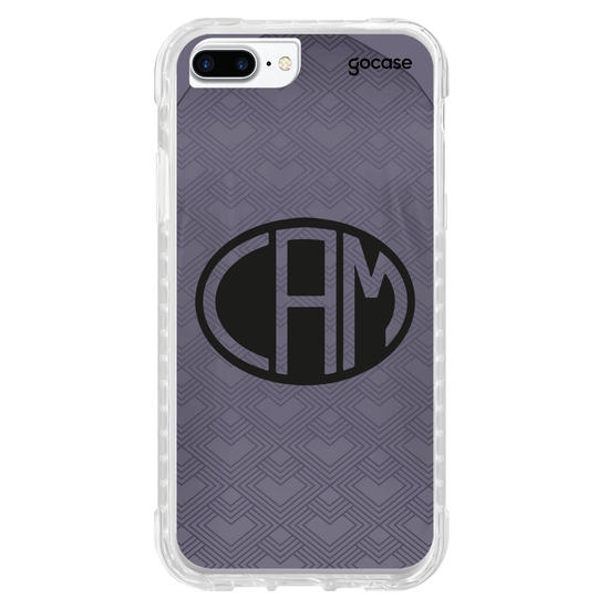 Capinha para celular Atlético Mineiro - Escudo Cinza