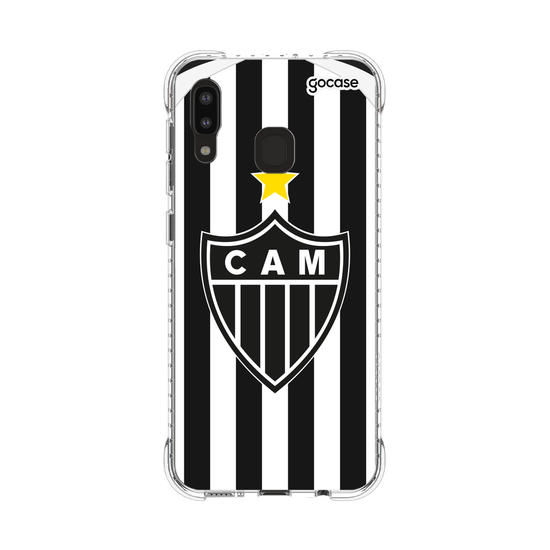 Capinha para celular Atlético Mineiro - Escudo Listras
