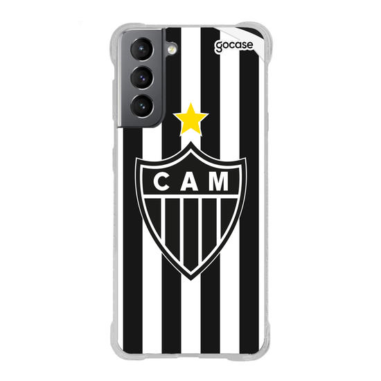 Capinha para celular Atlético Mineiro - Escudo Listras