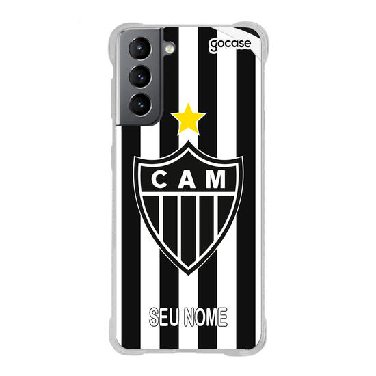 Capinha para celular Atlético Mineiro - Escudo Listras
