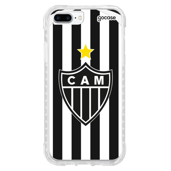 Capinha para celular Atlético Mineiro - Escudo Listras