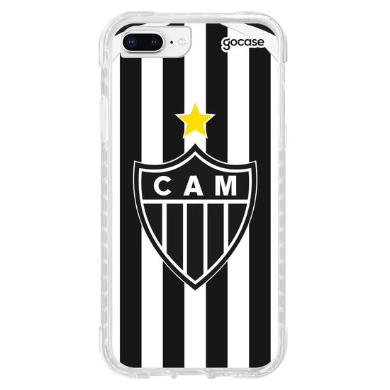 Capinha para celular Atlético Mineiro - Escudo Listras