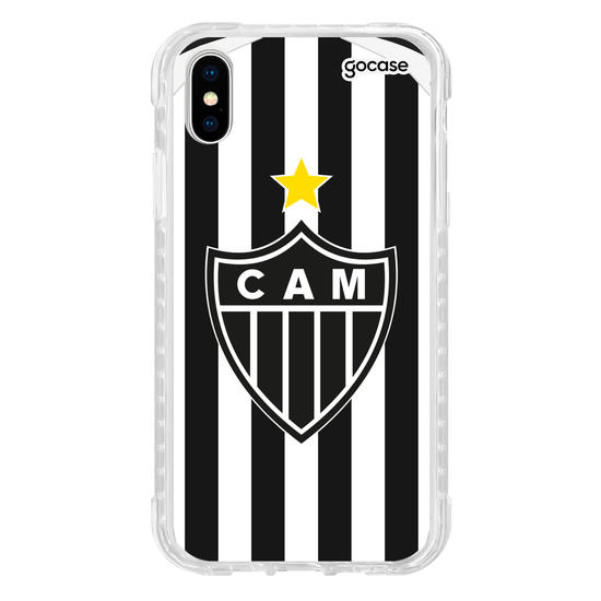 Capinha para celular Atlético Mineiro - Escudo Listras