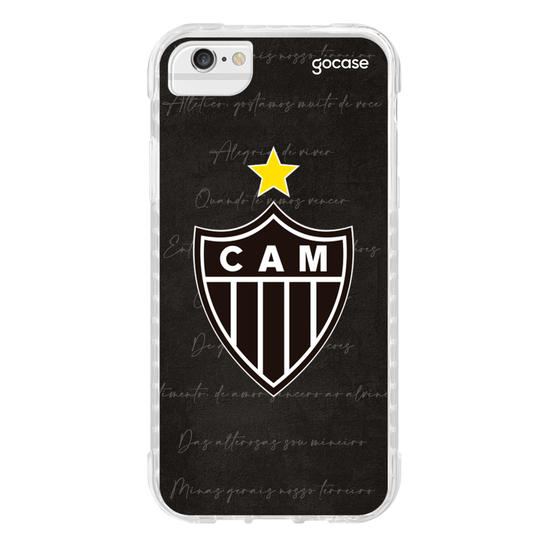 Capinha para celular Atlético-MG - Escudo Vintage