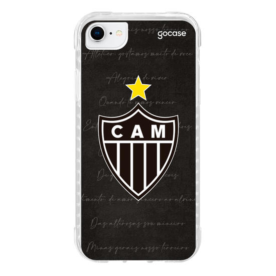 Capinha para celular Atlético-MG - Escudo Vintage