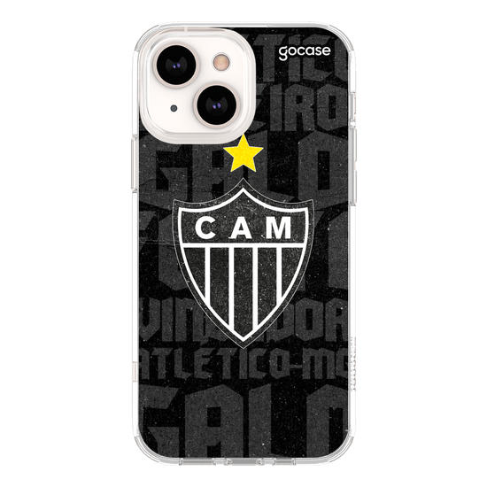 Capinha para celular Atlético-MG - Grey Logo