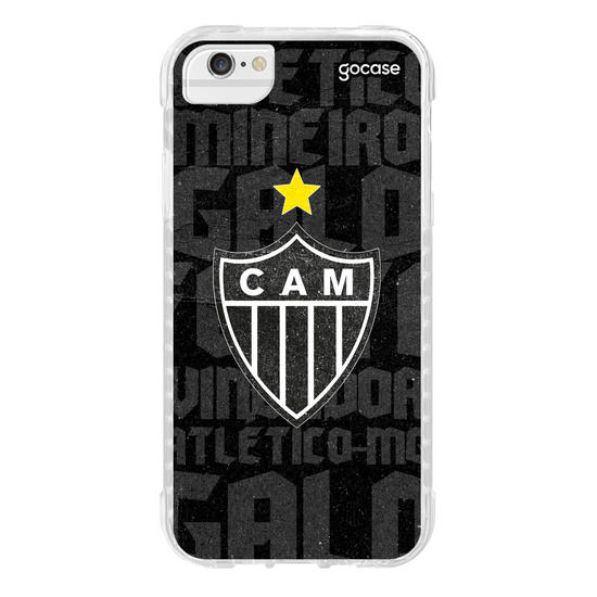 Capinha para celular  Atlético-MG - Grey Logo