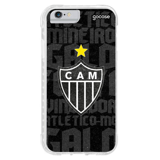 Capinha para celular  Atlético-MG - Grey Logo