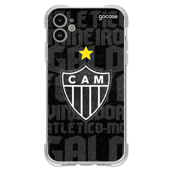 Capinha para celular  Atlético-MG - Grey Logo