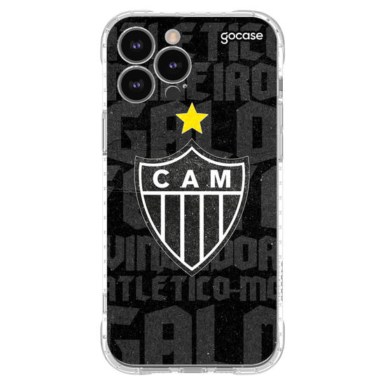 Capinha para celular  Atlético-MG - Grey Logo