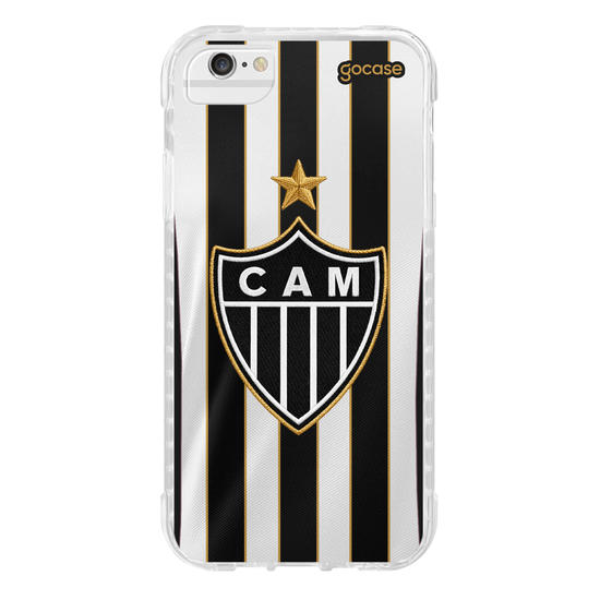 Capinha para celular  Atlético Mineiro - Uniforme 1 2026 Escudo