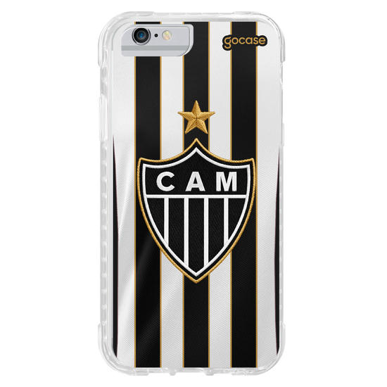 Capinha para celular  Atlético Mineiro - Uniforme 1 2026 Escudo
