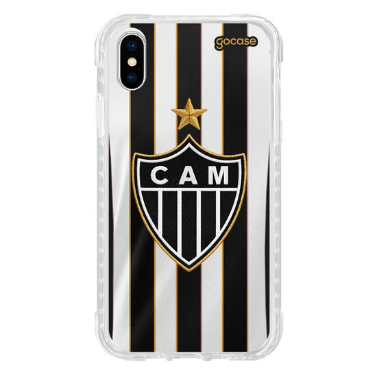 Capinha para celular  Atlético Mineiro - Uniforme 1 2026 Escudo