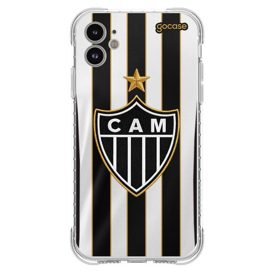 Capinha para celular  Atlético Mineiro - Uniforme 1 2026 Escudo