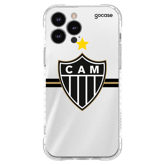 Capinha para celular  Atlético-MG - Uniforme 2 2025 Escudo