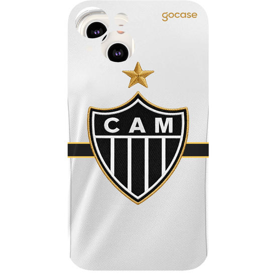 Capinha para celular  Atlético Mineiro - Uniforme 2 2026 Escudo