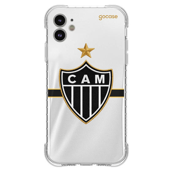 Capinha para celular  Atlético Mineiro - Uniforme 2 2026 Escudo