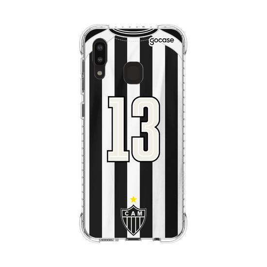 Capinha para celular Atlético Mineiro - Uniforme 1 2020 Personalizado