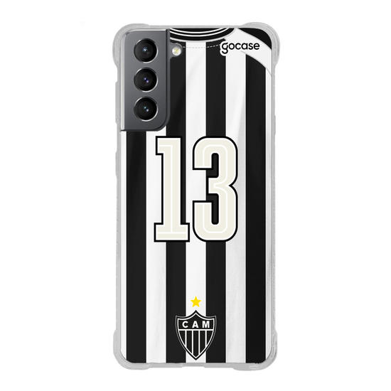 Capinha para celular Atlético Mineiro - Uniforme 1 2020 Personalizado