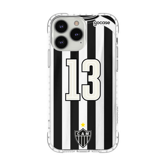 Capinha para celular Atlético Mineiro - Uniforme 1 2020 Personalizado