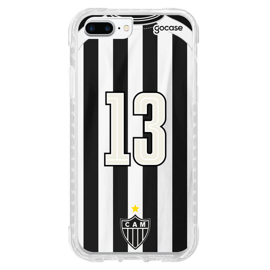 Capinha para celular Atlético Mineiro - Uniforme 1 2020 Personalizado