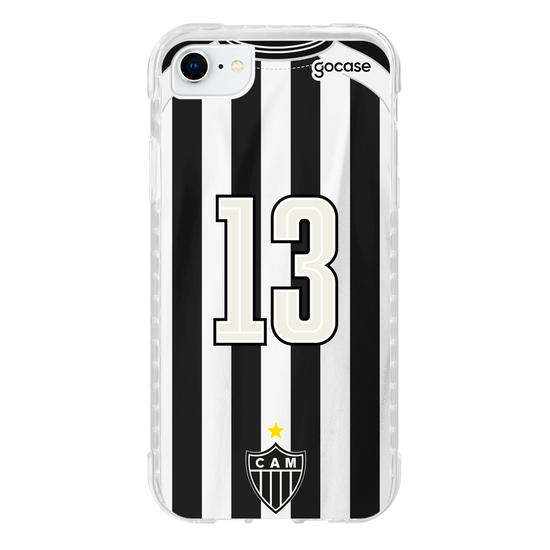 Capinha para celular Atlético Mineiro - Uniforme 1 2020 Personalizado