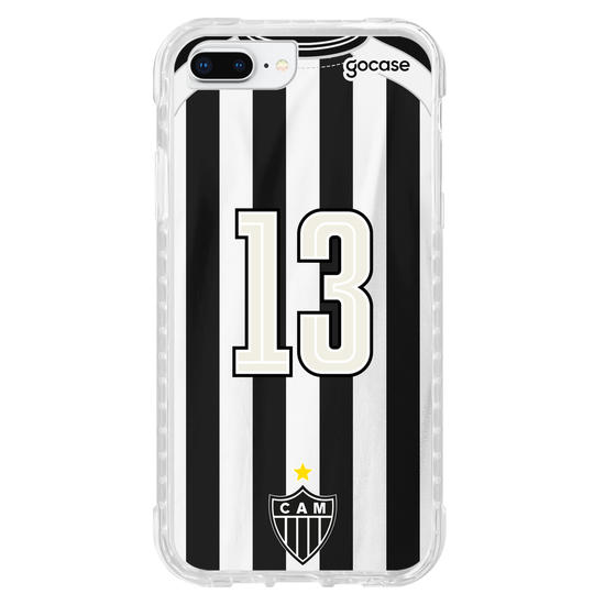 Capinha para celular Atlético Mineiro - Uniforme 1 2020 Personalizado