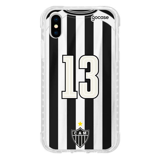 Capinha para celular Atlético Mineiro - Uniforme 1 2020 Personalizado