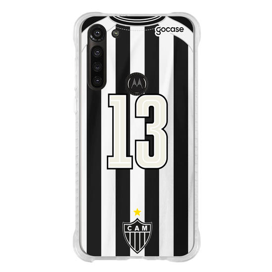 Capinha para celular Atlético Mineiro - Uniforme 1 2020 Personalizado