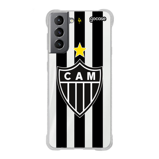 Capinha para celular Atlético Mineiro - Uniforme 1 2022 Escudo