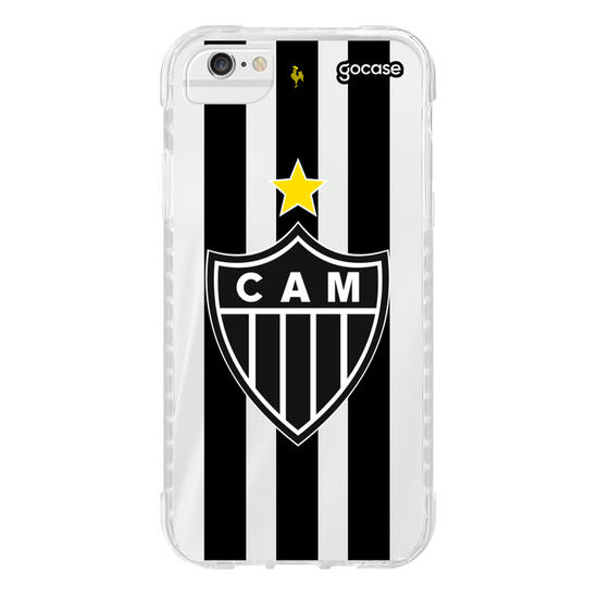 Capinha para celular Atlético Mineiro - Uniforme 1 2022 Escudo