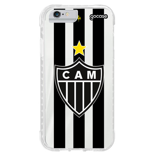 Capinha para celular Atlético Mineiro - Uniforme 1 2022 Escudo