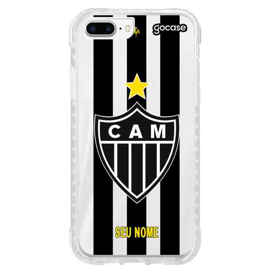 Capinha para celular Atlético Mineiro - Uniforme 1 2022 Escudo