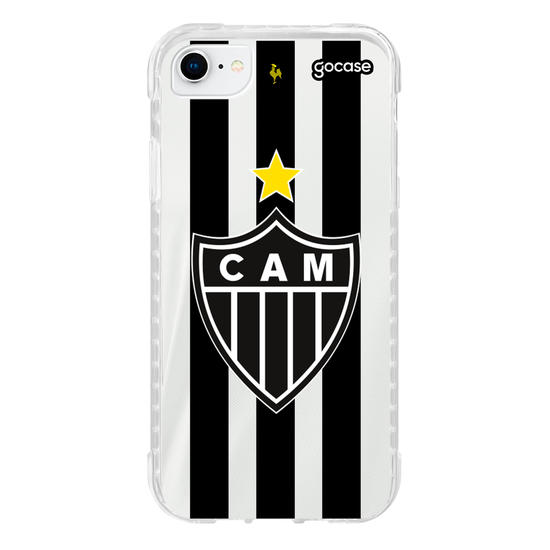 Capinha para celular Atlético Mineiro - Uniforme 1 2022 Escudo