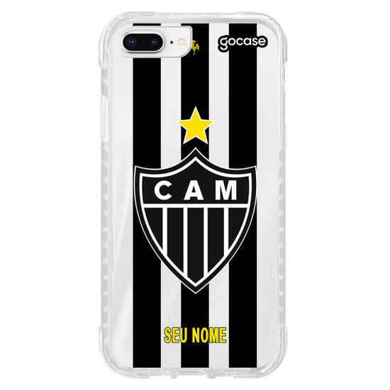 Capinha para celular Atlético Mineiro - Uniforme 1 2022 Escudo