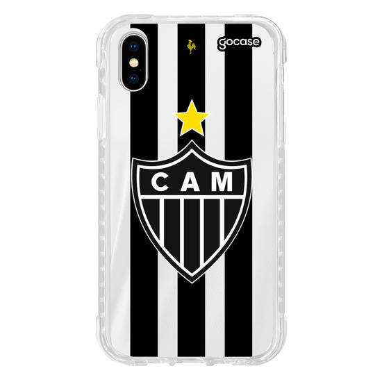 Capinha para celular Atlético Mineiro - Uniforme 1 2022 Escudo