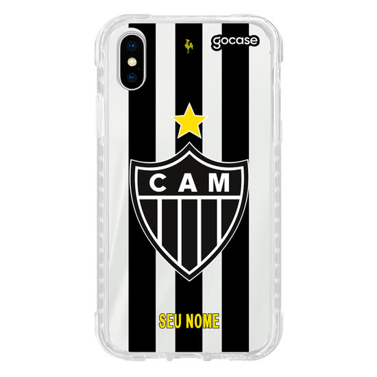 Capinha para celular Atlético Mineiro - Uniforme 1 2022 Escudo