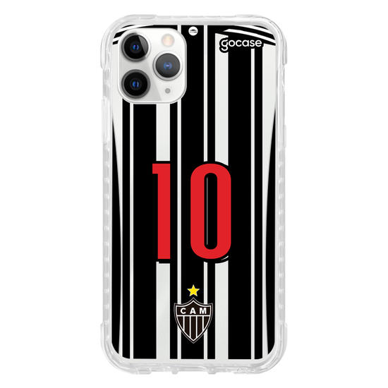 Capinha para celular Atlético Mineiro - Uniforme 1 2023 Personalizado